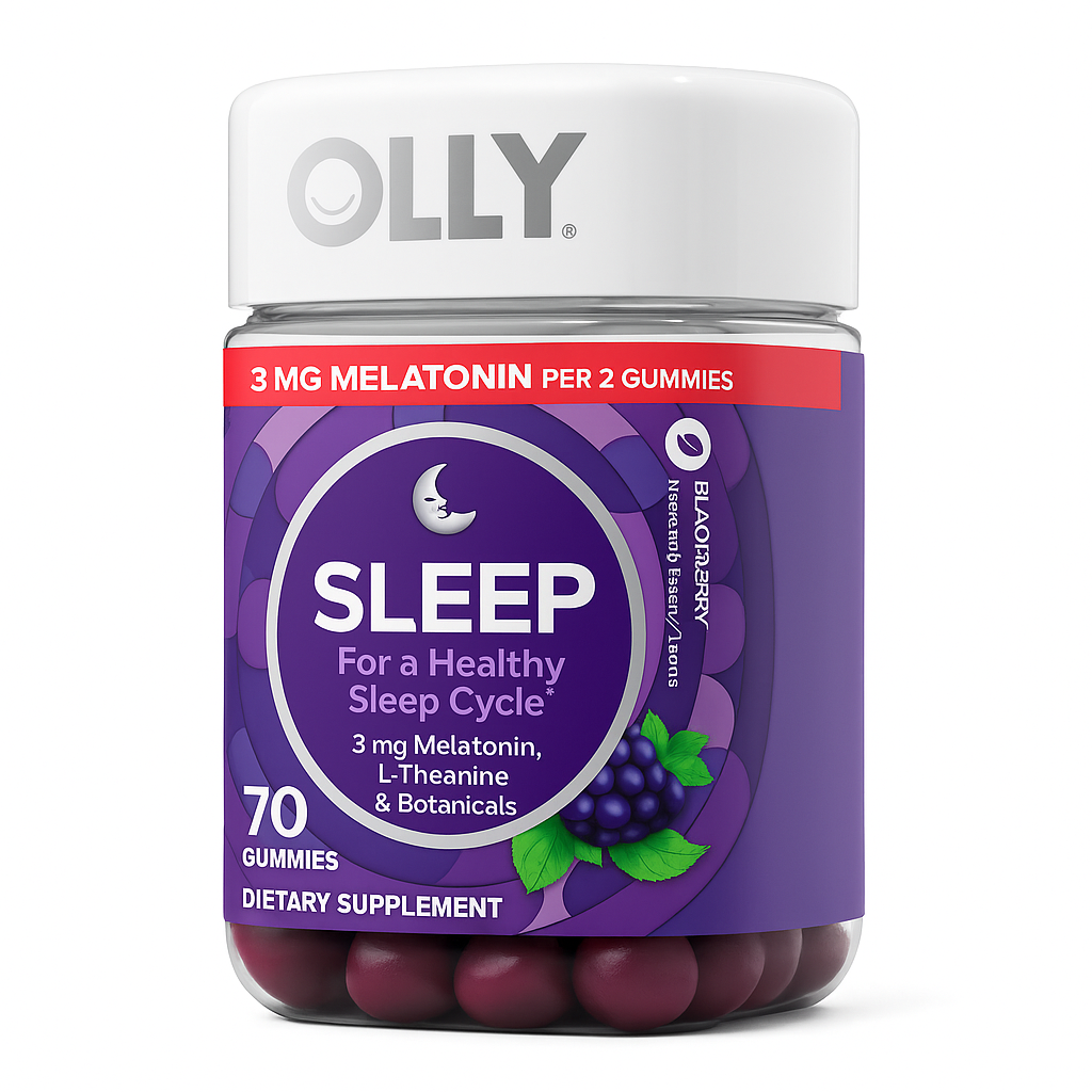 OLLY Sleep Support Gummy Supplement, 70 Count