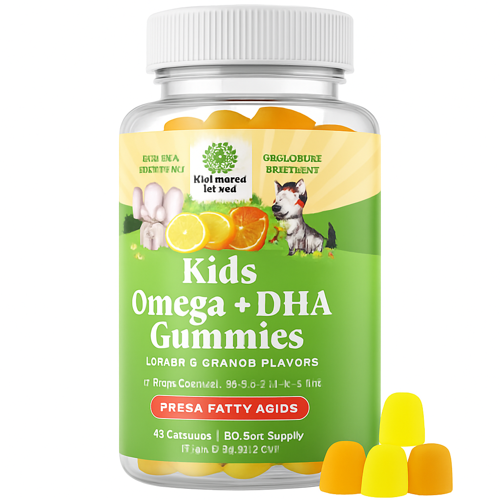 Nature's Craft Kids DHA Omega-3 Gummies, 60 Count