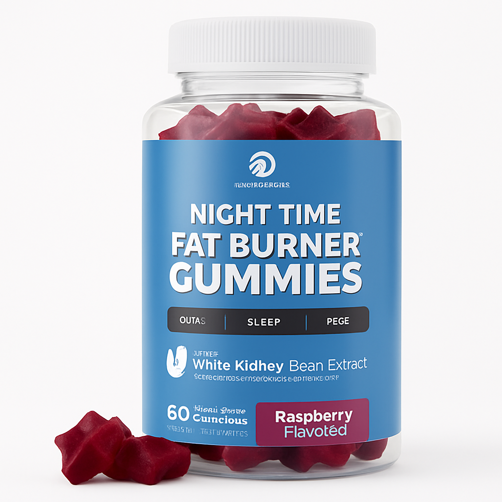 Nobi Nutrition Night Time Fat Burner Gummies 60 Count