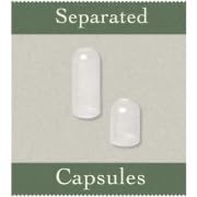 Capsule Connection Separated Empty Pullulan Capsules, Size 0, 5000 Capsules