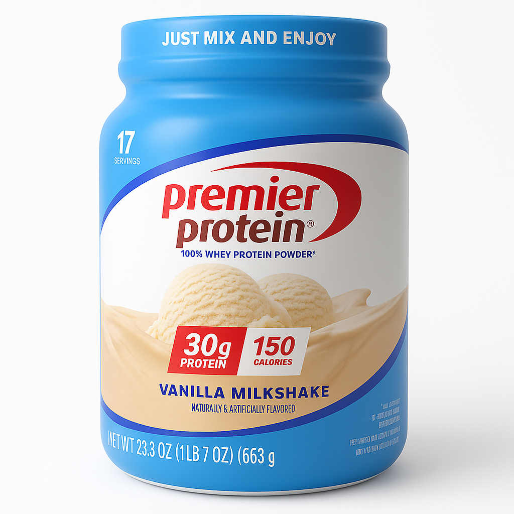 Premier Protein 30g High Protein Powder, Vanilla, 17 Servings