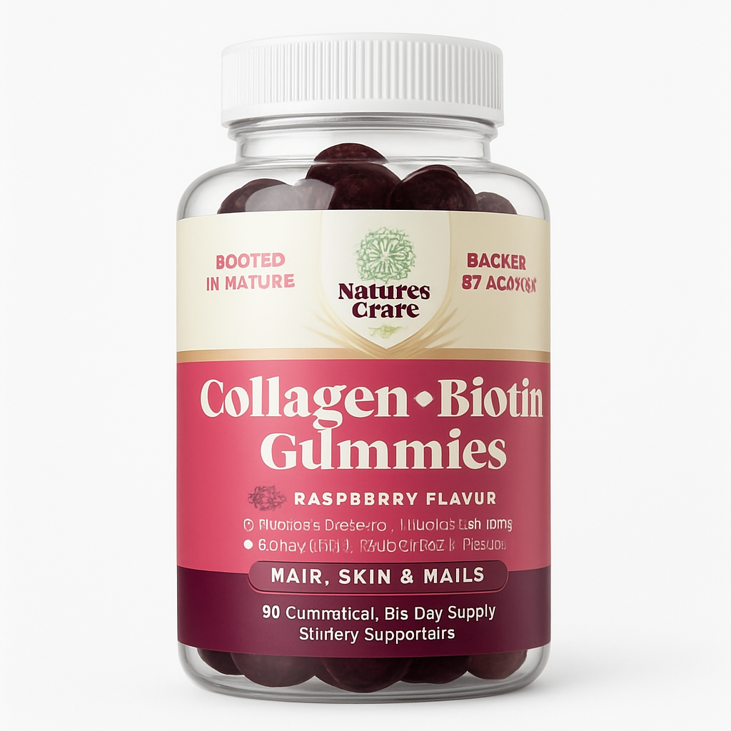 Nature's Craft Biotin & Collagen Gummies, 90 Count