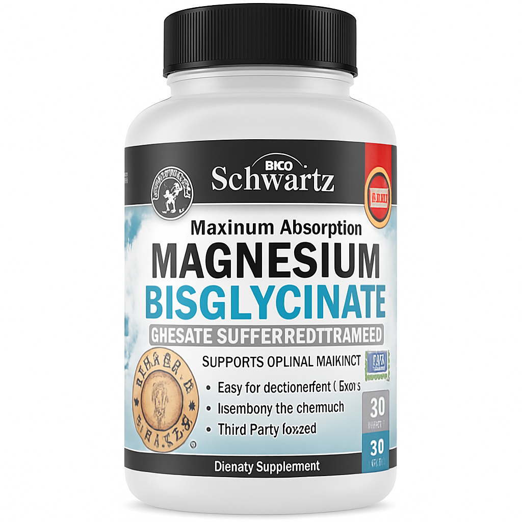 BioSchwartz Magnesium Bisglycinate Capsule - 90 Count