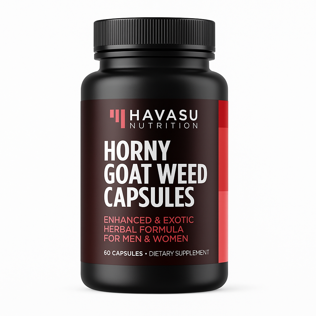 Havasu Horny Goat Weed Testosterone Booster Capsule 60 Count