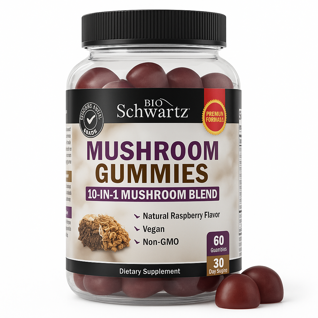 BioSchwartz Mushroom Gummies - 60 Count