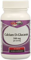 Vitacost Brand Calcium D-Glucarate 500 mg per Serving Tablets 60 Count