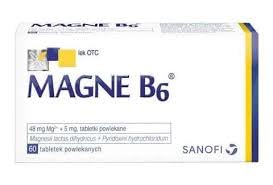 Sanofi Magne B6 Magnesium and Pyridoxine Coated Tablets, 60 Tablets