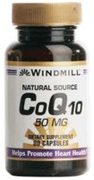 Windmill CoQ10 50 mg Dietary Supplement Capsules, 30 Capsules