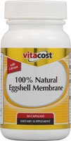 Vitacost Brand Eggshell Membrane 100% Natural 30 Capsules