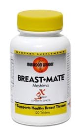 Mushroom Wisdom Breast-Mate 120 Vegetable Tablets
