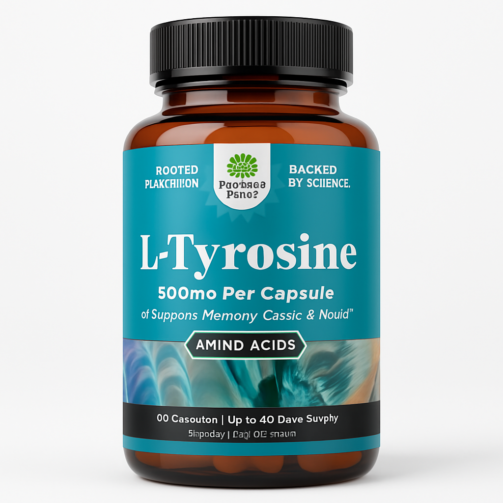 Nature's Craft L-Tyrosine 500mg Capsules - 60 Count