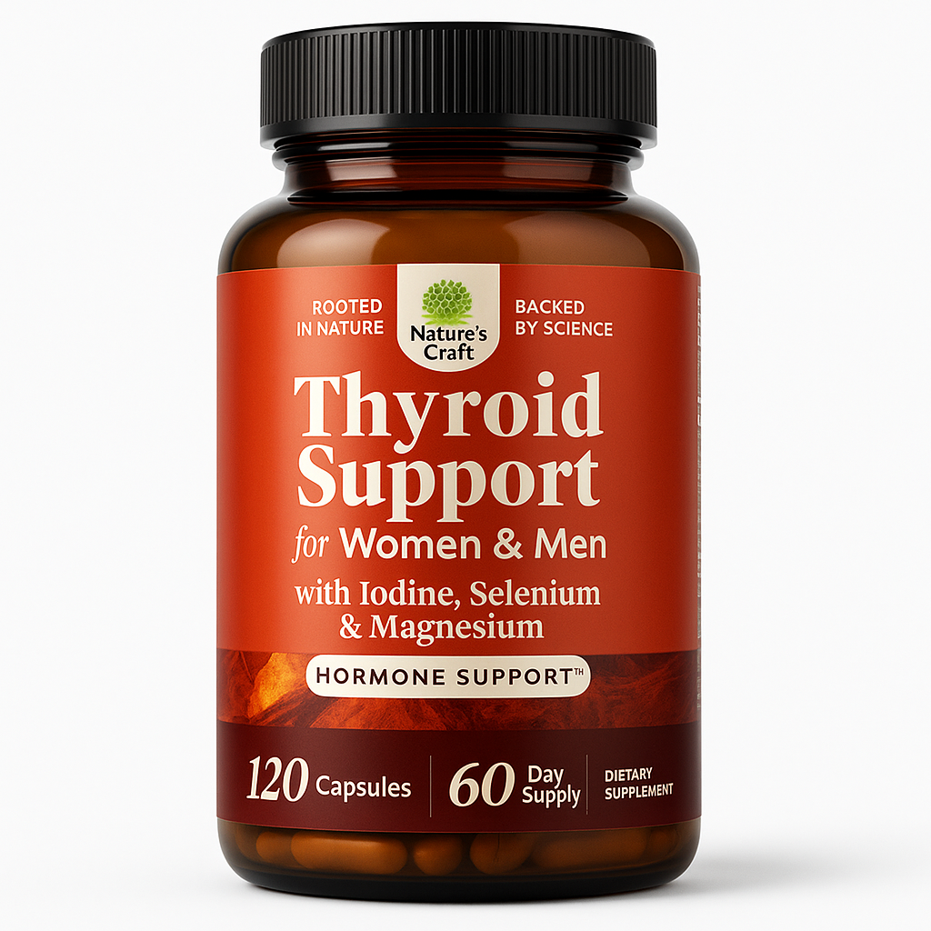 Nature's Craft Thyroid Support Capsule 120 Count