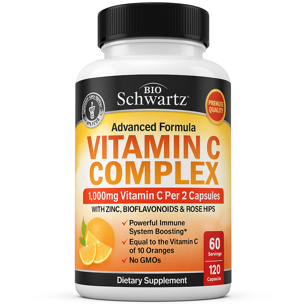 BioSchwartz Vitamin C Complex Capsule - 120 Count