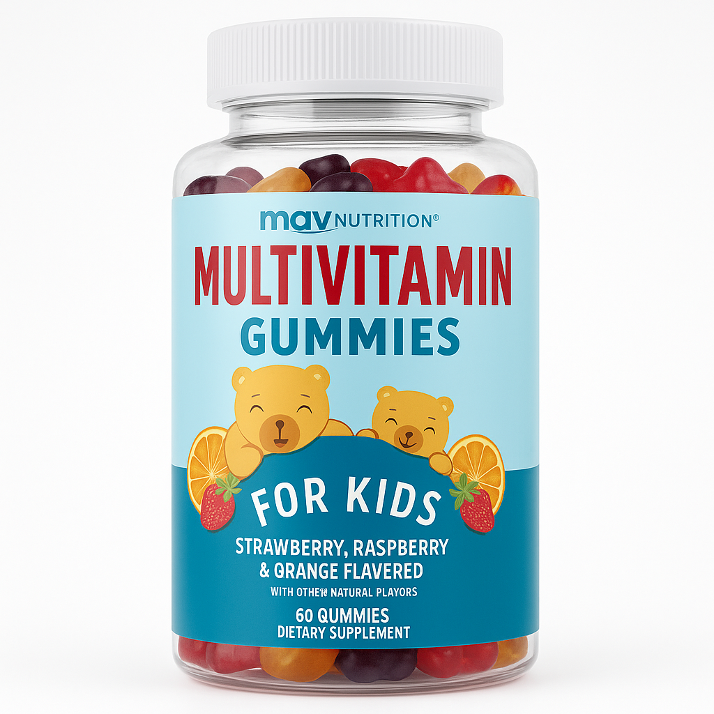 MAV Nutrition Kids Multivitamin Gummies, 90 Count