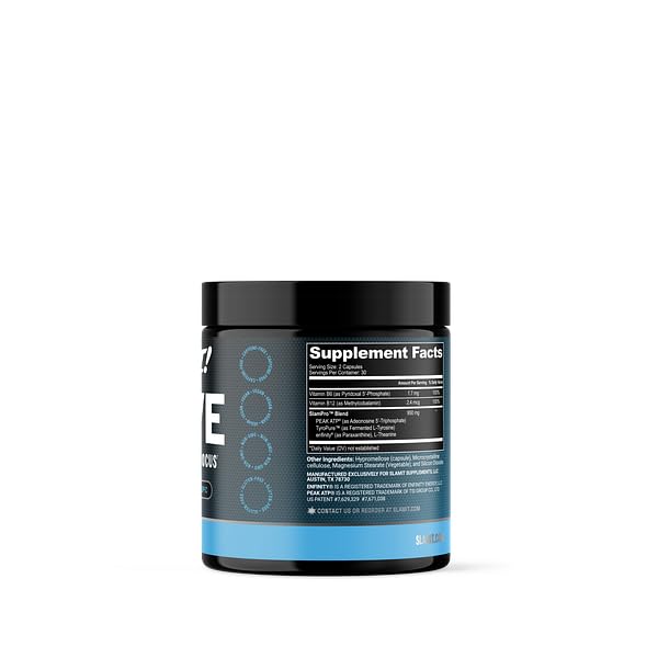 SLAMIT! Drive Nootropic Brain Supplement, Cognitive Support, 60 Capsules