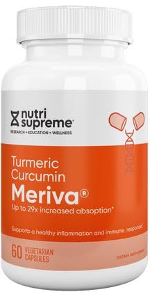 Nutri-Supreme Research Turmeric Curcumin Meriva 60 Capsules