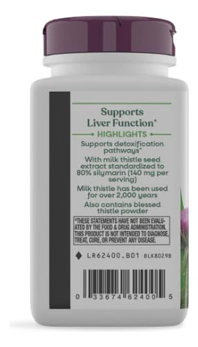 Nature's Way Milk Thistle Capsule, 1 Count