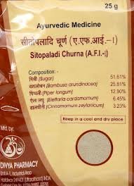 Divya Patanjali Sitopaladi Churna Powder, 30 Sachets