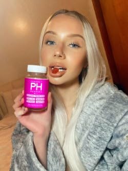 Curvy Body Bears CBB Perfect PH Probiotic Gummies for Women with Vitamin C, Daily Feminine Wellness Supplement, Pineapple Flavor, 60 Gummies