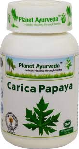 Planet Ayurveda Carica Papaya Capsules 60 Capsules