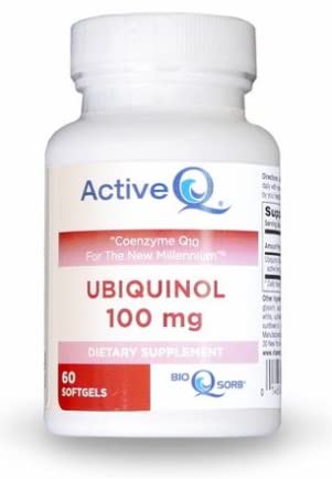 ActiveQ Coenzyme Q10 Ubiquinol 100mg Softgels, 60 Count