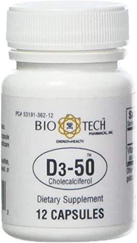 Bio-Tech Pharmacal D3-50 50,000 IU Capsule, 1 Count