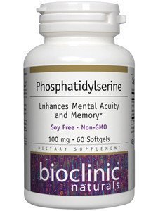 Bioclinic Naturals Phosphatidylserine 100 mg Softgels, 60 Count