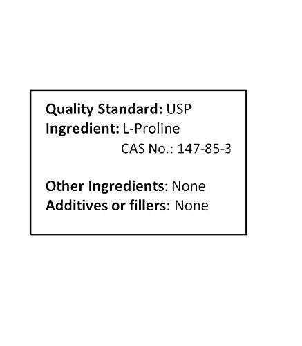 NuSci Pure L-Proline Powder 17.63 oz