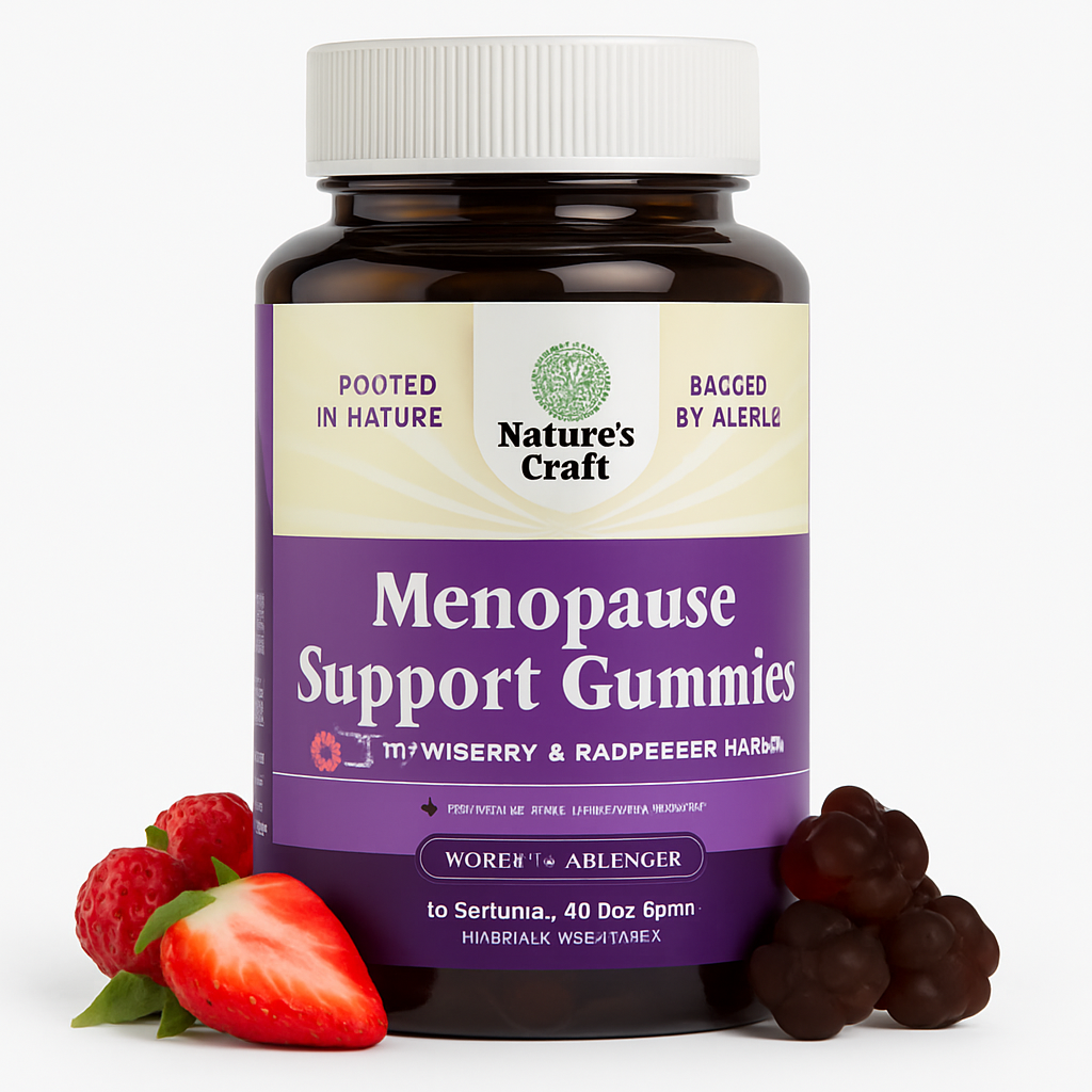 Nature's Craft Menopause Gummies with Dong Quai - 90 Count