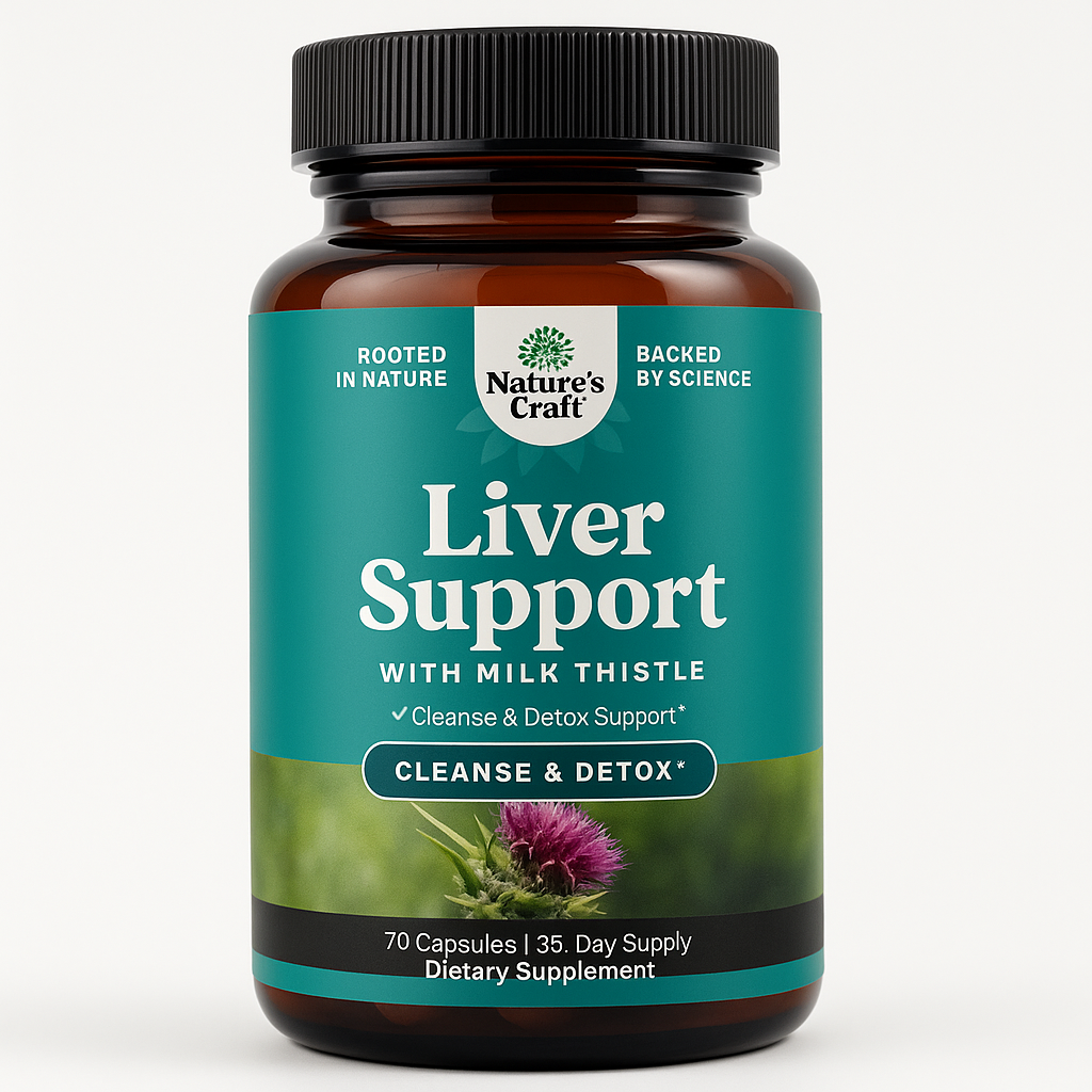 Nature's Craft Liver Cleanse Support Capsule - 70 Count