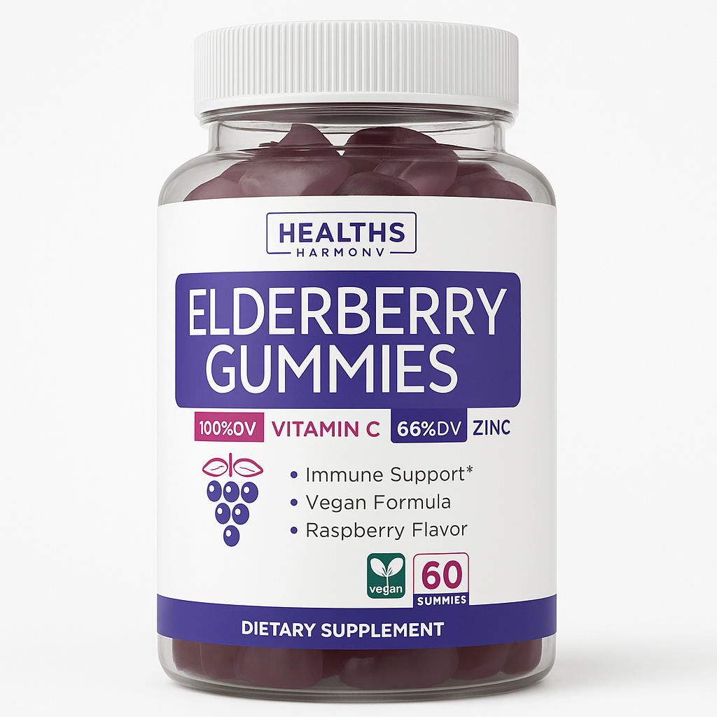 Healths Harmony Black Seed Oil Gummies, 120 Count