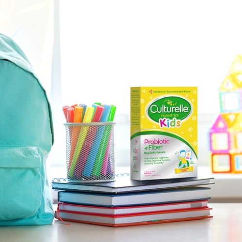 Culturelle Kids Probiotic + Fiber Packets (Ages 3+) Powder 24 Count