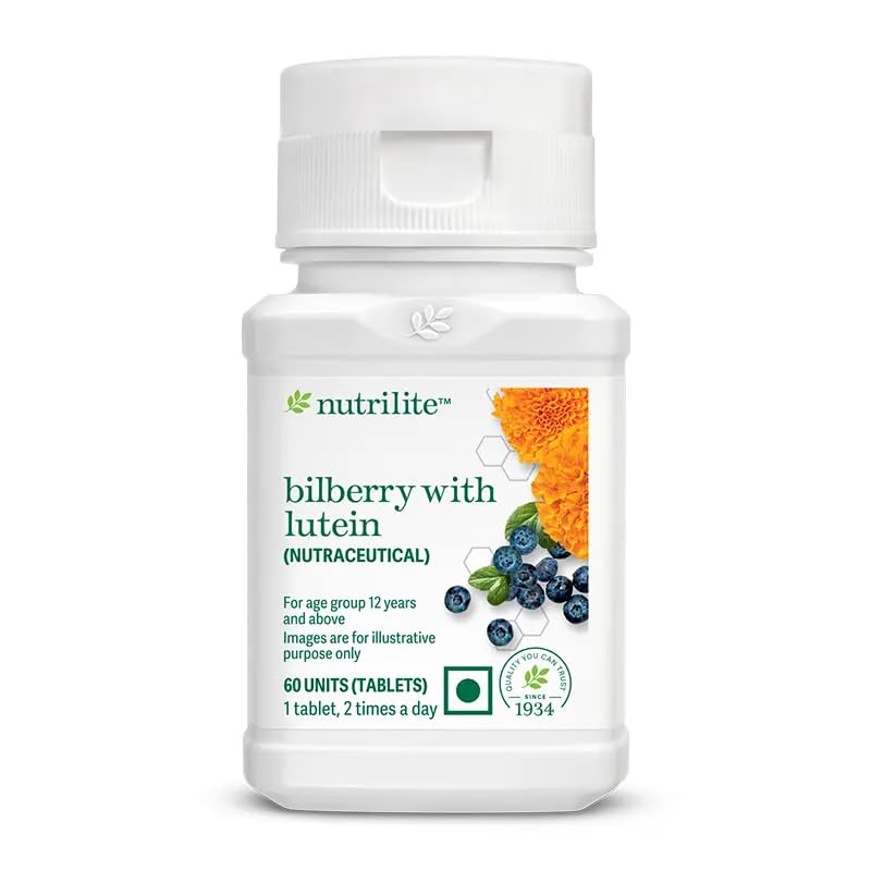 Rang Bliss Bilberry with Lutein Vision Health Supplement Tablet, 90 Tablets