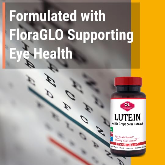 Olympian Labs Lutein 20 mg Capsule, 60 Count