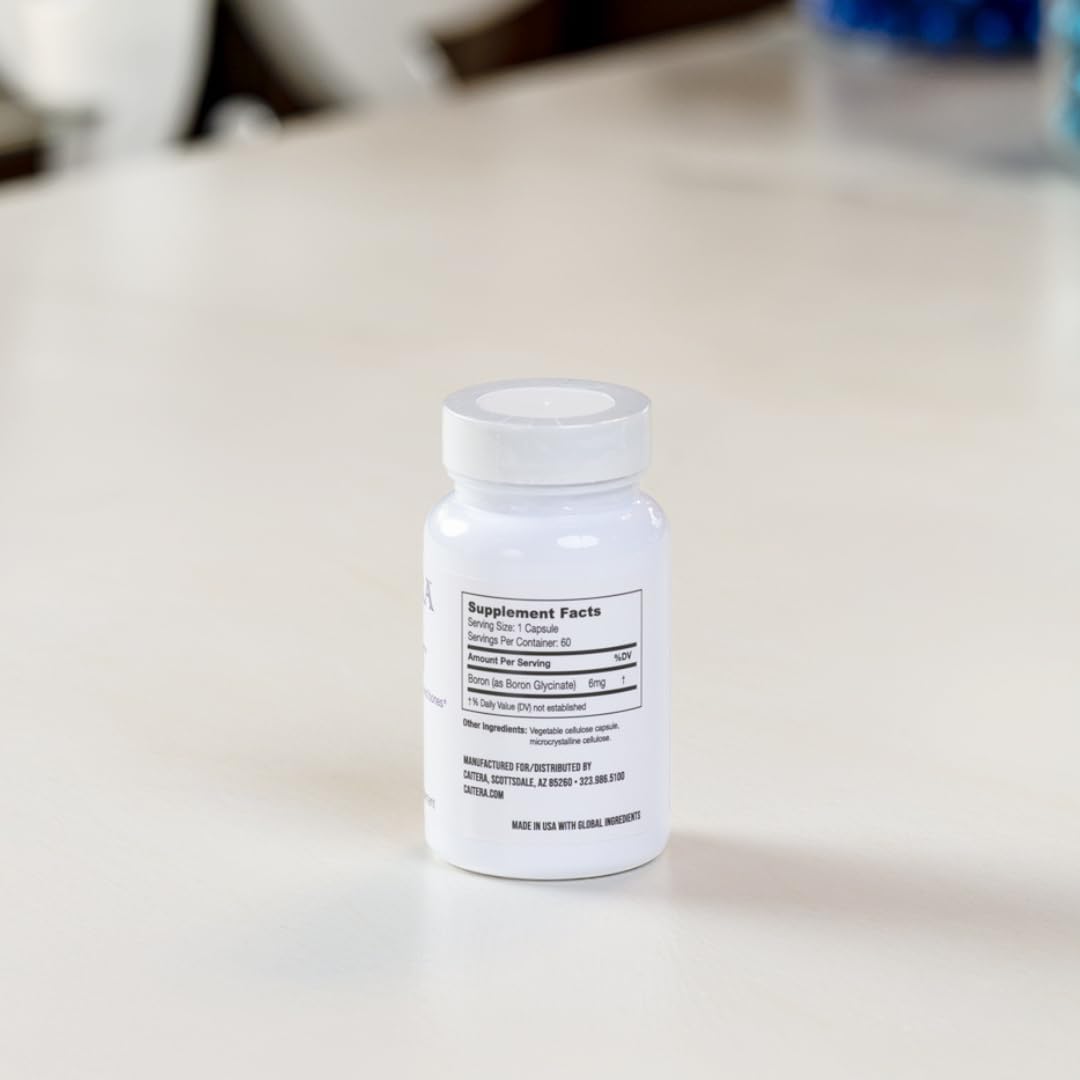 Caitera B Your Best Boron Glycinate Dietary Supplement 60 Capsules
