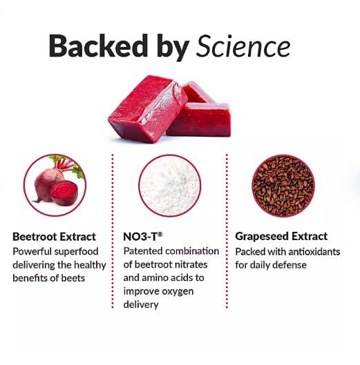 evsemo Total Beets Beet Root Superfood Soft Chews 90 Count