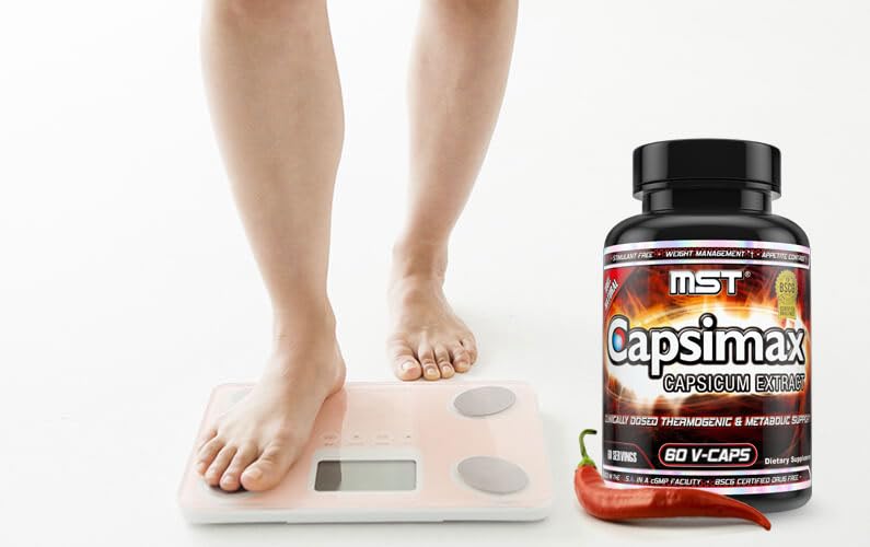 MST Capsimax Supplement 100mg V Capsule 60 Count