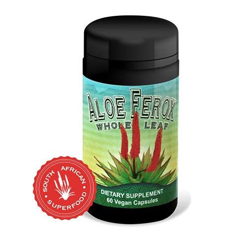Sun Star Organics Aloe Ferox Whole Leaf Capsules 60 Count