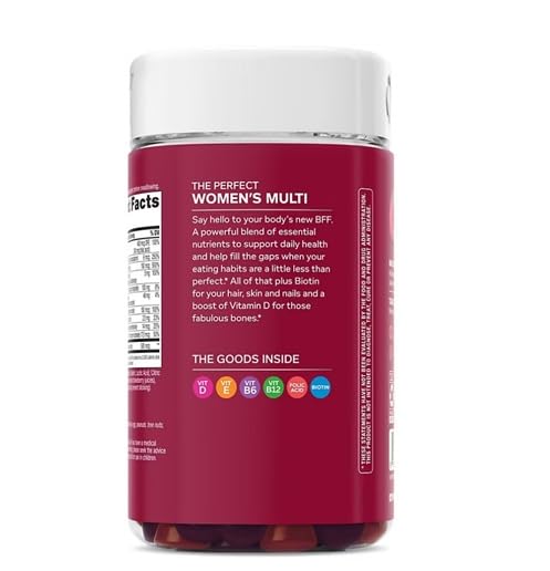 Generic Women's Berry Multivitamin Gummies for Health and Immune Support, 200 Count