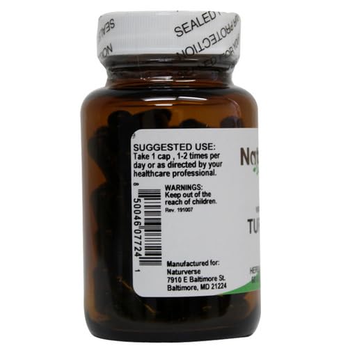 Naturverse Turmeric Capsules 60 Count