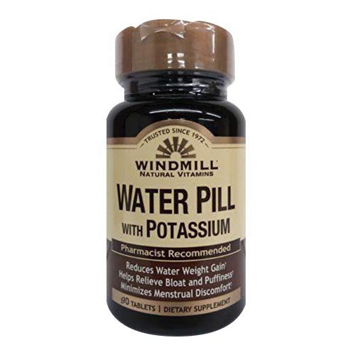 Windmill Water Pill with Potassium Tablets 90