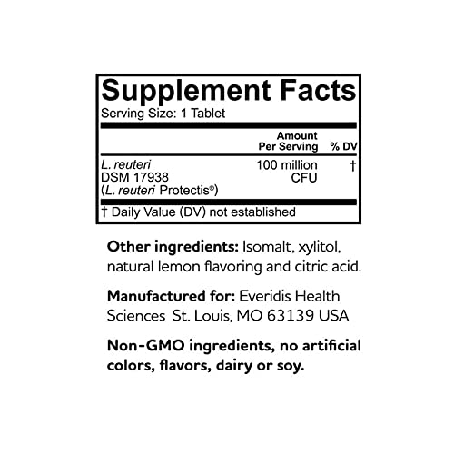 BioGaia Probiotic Chewable Tablet 180 Count