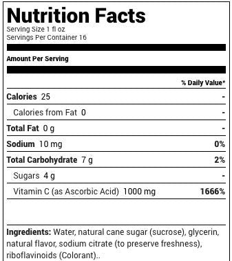 1st Step for Energy High Performance Fitness Vitamin C Orange Twist Capsule, 1 Count