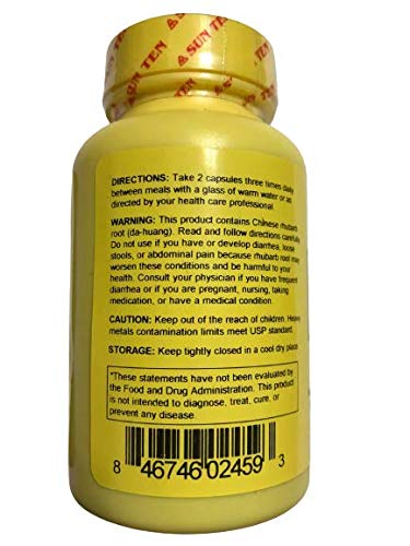Sun Ten Major Bupleurum Combination Capsules, Da Chai Hu Tang, 100 Count
