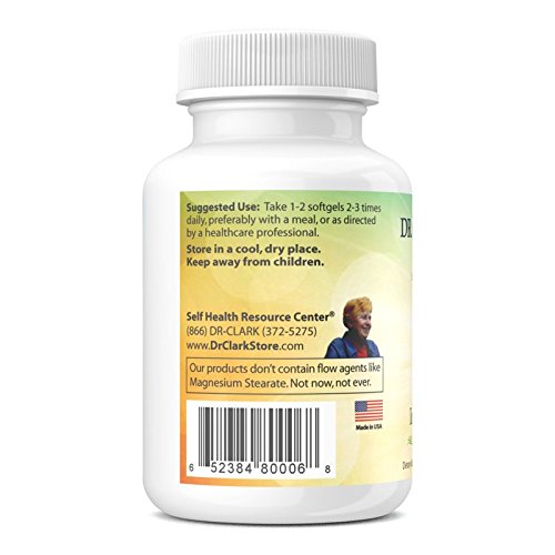 Dr Clark Store Omega-3 Icelandic Fish Oil Supplement Softgel, 80 Softgels