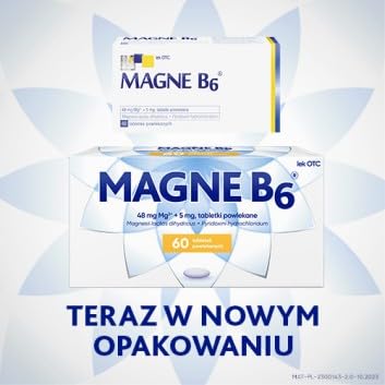 Sanofi Magne B6 Magnesium and Pyridoxine Coated Tablets, 60 Tablets