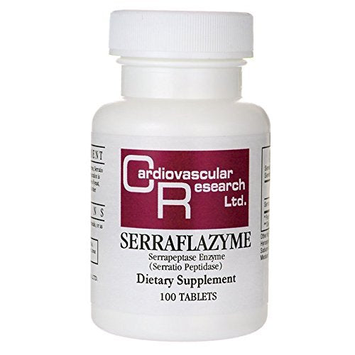 CR Serraflazyme Serrapeptase Enzyme Tablets 100 Tablets