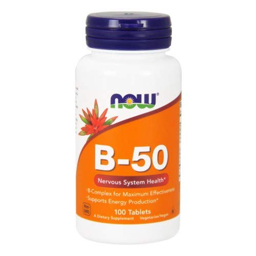 NOW Foods Vitamin B-50 Capsule, 1 Count