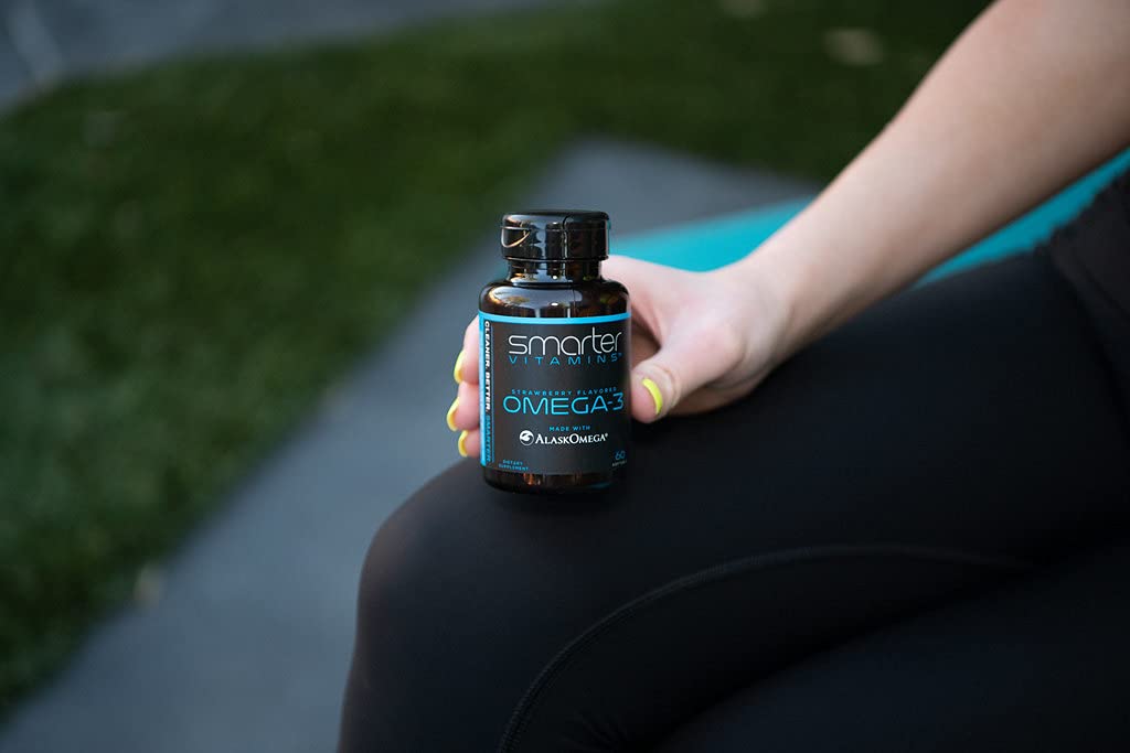 SmarterVitamins Omega 3 Fish Oil Softgels 60