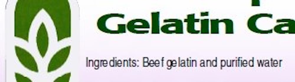 Capsule Connection Empty Gelatin Capsules Size 0, 1000 Count Capsules